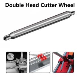 Practical Brand New Tile Cutter Replacement Wheel Accessories Double Head Porcelain Replacement Alloy Steel Accessories