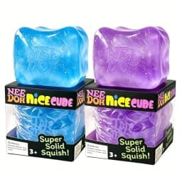 Needoh Nice Berg Giant Cube Sensory Toys Transparent Maltose Filler Hand Squeeze Soft Slow Rebound Vent Stress Reliever Desk Toy