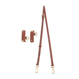 Genuine Leather Shoulder Strap Fit For Longchamp Mini Le Pliage Punch Free Crossbody Bag Strap Accessories