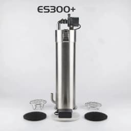 304 Stainless Steel Filter Barrel with Water Pump for Plant Aquarium Fish Tank
