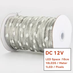 Ktrlight 12V WS2815 High Quality Seed Pixel Light 4pin with Individually Addressable RGB Magic Dream Color String Lights