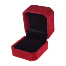 New Hollow Red Velvet Ring Box Couple Double Ring Bearer Box For Wedding Engagement Gift Favor Jewelry Organizer Packing Boxes