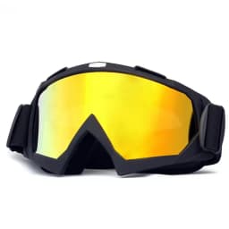 1pc Unisex Ski Goggles, Snowboard Snow Goggles, UV Protection Anti-fog Motorcycle Eyewe