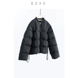 White Duck down Short down Jacket for Women, Petite Size, 2026 Winter Stand Collar Thickened Puffer Jacket