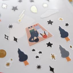 Korean Import Suatelier Mountaintop Camping See Star PVC Waterproof Stickers Scrapbooking Diy Cute Stationery School Sticker
