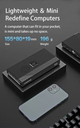 Morefine M6 Intel N100/N200 MINI PC LPDDR5 16GB 2*M.2 SSD Windows 11 Pro WIFI6 BT5.2 2.5G Lan Desk Office MINI PC Gamer Computer