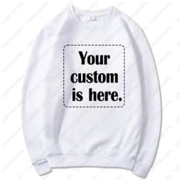 2026 Custom Sweatshirt Text Hoodies Student Casual Custom Printed Text DIY Hooded Custom Personalized Hoodie Men Clothing