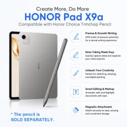 HONOR Pad X9a 11.5-inch LCD Display 120Hz Refresh Rate 1.07B Colors 400nit Brightness, Snapdragon 685 WIFI Octa-Core, 8300mAh