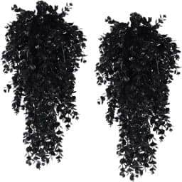 Artificial Hanging Plants Faux Eucalyptus Leaf Greenery Vine Outdoor UV Resistant Plastic Plants for DIY Home Wedding Decoration