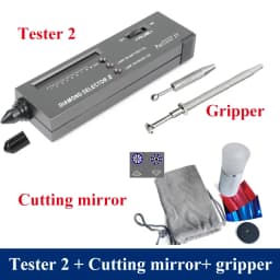 Brand Professional High Accuracy Diamond Tester 2 / 3 Gemstone Gem Selector Jewelry Watcher Tool LED Diamond Indicator Test Pen