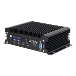 XCY Fanless IoT Industrial Mini PC Intel Core I5-1335U 2x COM RS232 2x LAN 8x USB WiFi SIM 4G LTE Windows 10/11 Linux PXE WOL