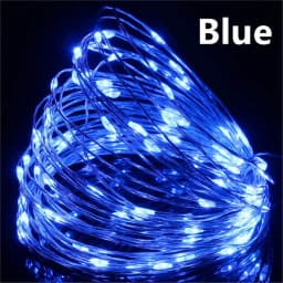 Constant On USB Fairy String Lights, Bendable Copper Wire Mini LED Lights for Indoor Room, Photo Wall, Curtain, Holiday Setup