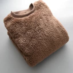2024 Men's Round Neck Pullover Sweatshirt Plain Soft Plush Thermal Tops Double-sided Coral Velvet Home Wear Outside Sweatshirts