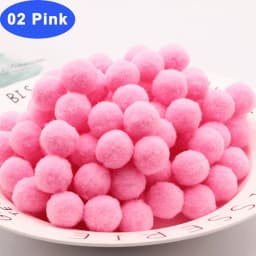 30-300Pcs Soft Pom Poms Fluffy Balls Pompon Mixed 40Colors Pompom Fur Ball for Kids DIY Craft Wedding Decor 8/10/15/20/25/30mm