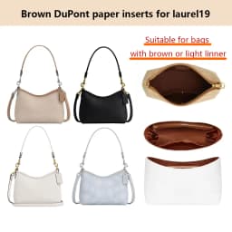 Bag Organizer Insert For Coach Laurel31 Lightweight Bag Insert Storage Waterproof Dupont Paper Bag Support Bag Accessories