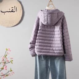 Faionable Lightweight down Cotton Jaet Women's Winter Loose Casual Hooded Coat Thi Warm Cotton Clothes Bread Coat
