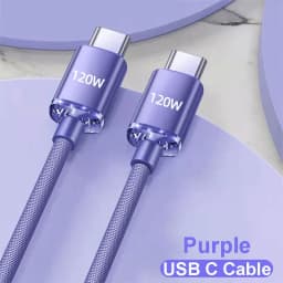 NEW 12OW USBA To Type C To USBC Cable For iPhone 15 16 17 series PD Fast Charging USB C DatCord For Xiaomi OppO samsung