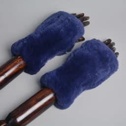 Lady Winter 100% Natural Real Rex Rabbit Fur Glove Women Soft Rex Rabbit Fur Glove Foashion Warm Knitted Genuine Fur Gloves