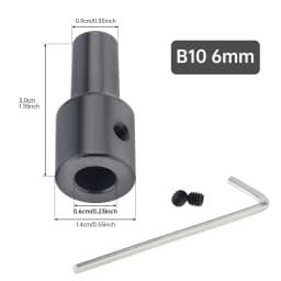JT0 B12 B10 Drill Chuck Connecting Rod Sleeve Copper Steel Taper Coupling 3.17mm / 4mm/ 5mm / 6mm / 8mm / 10mm / 12mm / 14mm