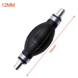 Hand Fuel Pump Line Rubber Aluminum Hand Primer Bulb diesel oil transfer petrol for Car Boat Marine Outboard 6mm/8mm/10mm/12mm