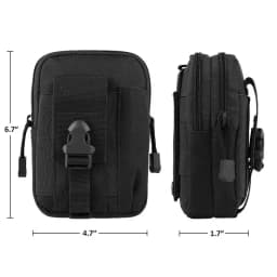 Outdoor Men Waist Pack Bag Pouch Waterproof Tactical Military Sport Hunting Belt Nylon Mobile Phone Bags Travel Tools