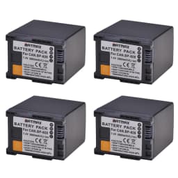 Batmax BP-828 BP828 2900mAh battery for Canon VIXIA XA20,XA25,XA35, XA40, XA45, XA50, XA55, XA65,XA70,XA75,HF G30,G40,XF400