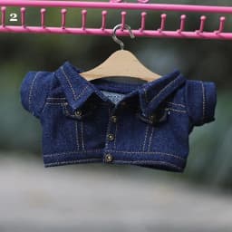 For 10~20cm Doll Clothes 1/12 BJD Dolls Winter Top Coats Handmade Jacket Pants Jeans Shorts Outfits Doll Accessories Kids Toy