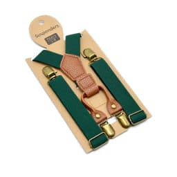 1Pc Deepeel 2.5*65cm Solid Color Children's Suspenders 4 Clips Y-shaped Braces Adjustable Elastic Band Jeans Pants Hanger Male