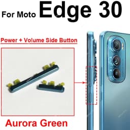 Power Volume Button For Motorola MOTO Edge 30 Neo XT2245-1 Edge 30 Ultra Pro Edge X30 XT-2201 Side Key Button Flex Cable Parts