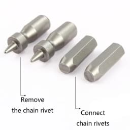 Quickly Remove the Chainsaw Riveting Aluminum Chainsaw Chain Repairing Tool