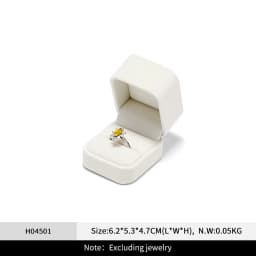 Oirlv Fashion Velvet Ring Box Classical Ring Bearer Case Jewelry Gift Box for Engagement,Proposal,Wedding Box Storage Case