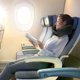 U-Shaped Fillable Travel Neck Pillow 2-in-1 Clothes Storage Neck Cushion for Airplane Travel Portable Washable Pillowcase Bag