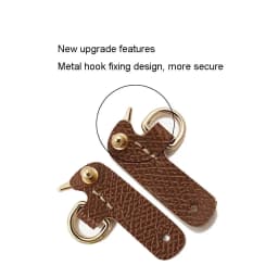 Handbag Transformation Accessories for Longchamp Short Handle Bag Punch-free Genuine Leather Crossbody Shoulder Strap Buckle