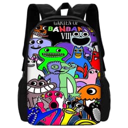 Garten of BanBan Child School Backpack with Lunch Bags ,Pencil Bags ,School Bags for Boys Girls Best Gift
