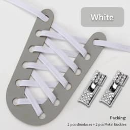 1 Pair Rhinestone Buckle Elastic No Tie Shoelaces Candy Colors Shoe Laces Suitable for Sneakers and Sports Shoes Flat Shoelace