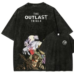 The Outlast Trials New Model Washed T shirt Anime Lover personality Clothes Oversized Year round clothing Unisex hot product tee