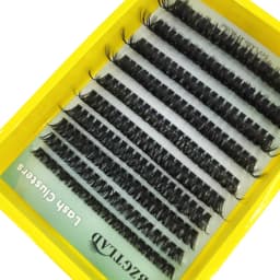 30rows Lash Clusters DIY Spiky Cluster Lashes Mixed Styles Fluffy Volume Clusters Lashes Fluffy Individual Eyelashes Extension