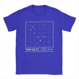 Novelty Project Hail Mary Tau Ceti Cetus System T-Shirt Men Crewneck Cotton T Shirts Amaze Short Sleeve Tee Shirt Printed merch