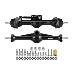 INJORA +3mm Planet Axles with Brass Steering Knuckles for 1/30 Axial SCX30