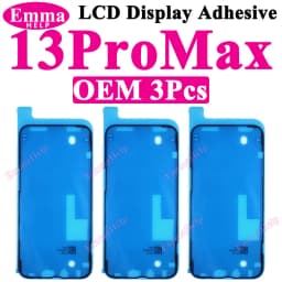3PCS OEM Waterproof Adhesive Seal Sticker for iPhone 14 13 12 11 X XS 8 Plus 7 LCD Screen Display Frame Glue