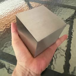 304 Stainless Steel Solid Cube Handmade DIY Material Processing Forging Pad Tool Parts