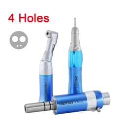 Colorful External Water Spray Low Speed Handpiece Kits E-type Air Turbine
