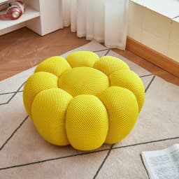 Modern Sofa Pumpkin Footstool Ottoman Hallway Ottoman Foot Rest Home Living Room Furniture Stool Footrest Stools Ottomans