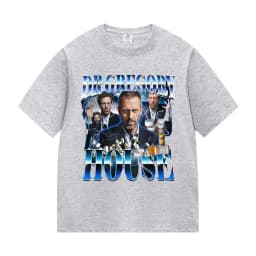 Dr Gregory House Md Funny Meme T-shirt Oversized Men Women Vintage High Quality Fashion T-shirt Summer Cotton Short Sleeve Tee