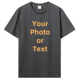 Custom T-shirt Customized Tshirt Personalized T Shirt Diy Print Your Photo Brand Logo Text Men Women Cotton Premium Gift Tees