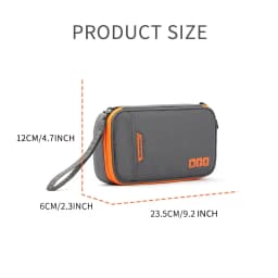 Travel Cable Organizer Bag Storage Pouch Carry Case Portable Waterproof Storage Bags for USB Charger Cable Cord and Electronics