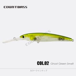 Countbass Floating Deep Diving Minnow 110mm 4-1/3" 14.5g 1/2 oz. Dive 3m Hardbaits Fishing Leurres Wobbler Lures