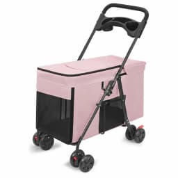 Medium To Large Dog Pet Stroller Multifunctional and Foldable Suitable for Outdoor Travel, Large Size for Commuting and Portable