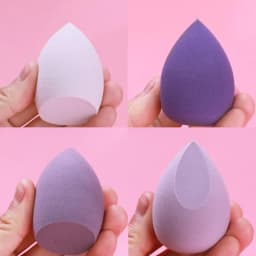 4pcs Makeup Sponge Powder Puff Dry and Wet Combined Beauty Cosmetic Egg Foundation Powder Puff Bevel Cut Make Up Sponge Tools