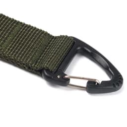 Molle Webbing Backpack Buckle Carabiners Double-Point Triangle Tactical Hanging Buckle Outdoor Camping Hiking Climbing Accessory